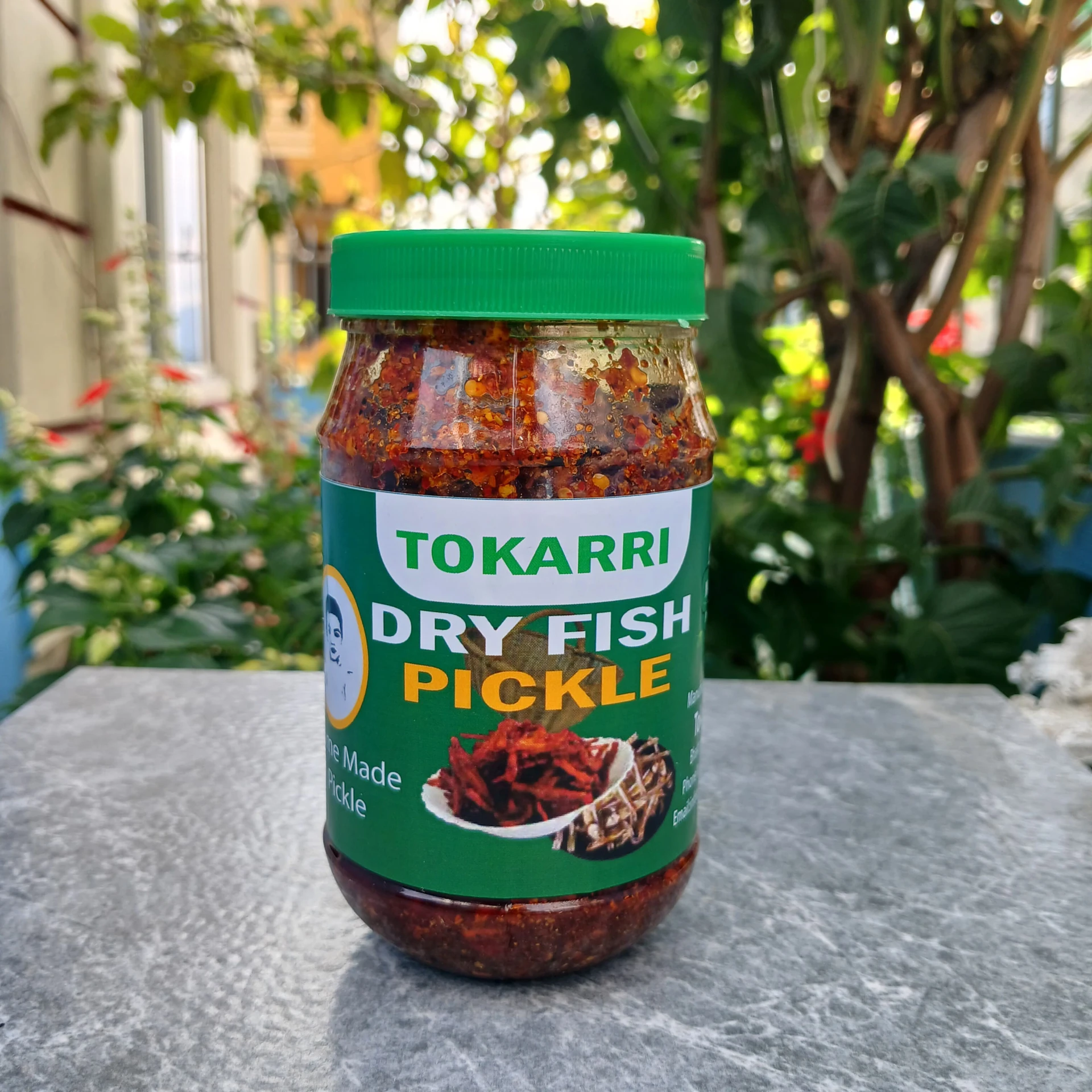 Tokarri Homemade Dry Fish Pickle (Achar) 300gm - 1147 - Tokarri