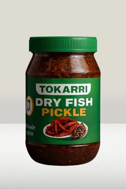 Tokarri Homemade Dry Fish Pickle (Achar) 300gm - 1148 - Tokarri