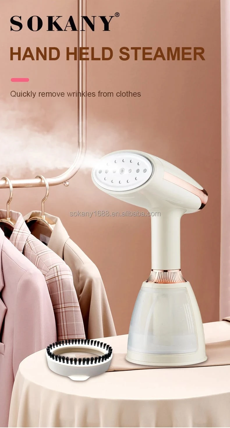 SOKANY SK-12003 Garment Steamer | 15 Sec Heat-Up | 260ml Detachable Water Tank - 1157 - Tokarri