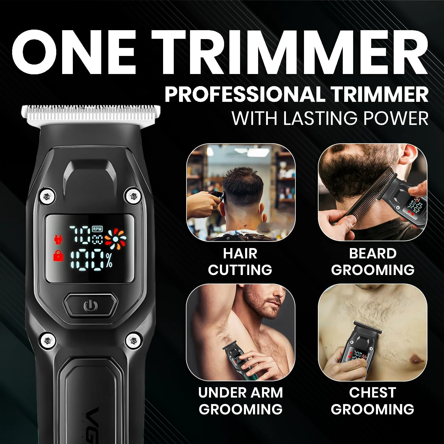 VGR -V-964 Professional Hair Trimmer for Men & Boys - 1195 - Tokarri