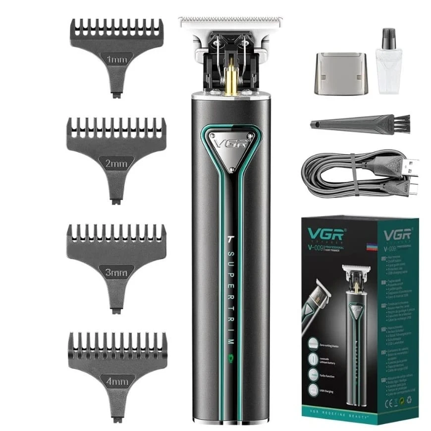 VGR- V-009 Professional Pro Li Outliner Cordless Hair Clipper for Men - Tokarri