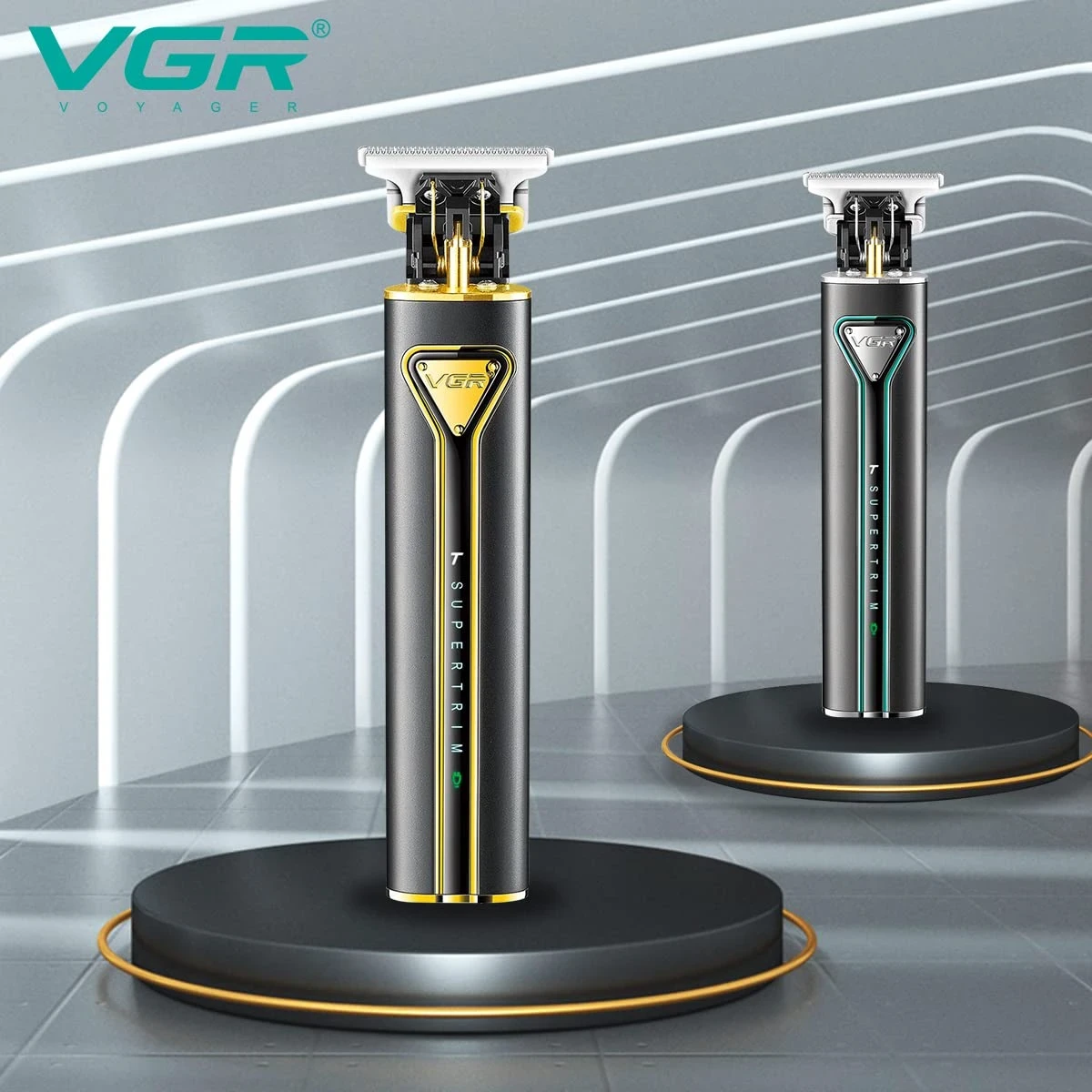 VGR- V-009 Professional Pro Li Outliner Cordless Hair Clipper for Men - 1202 - Tokarri