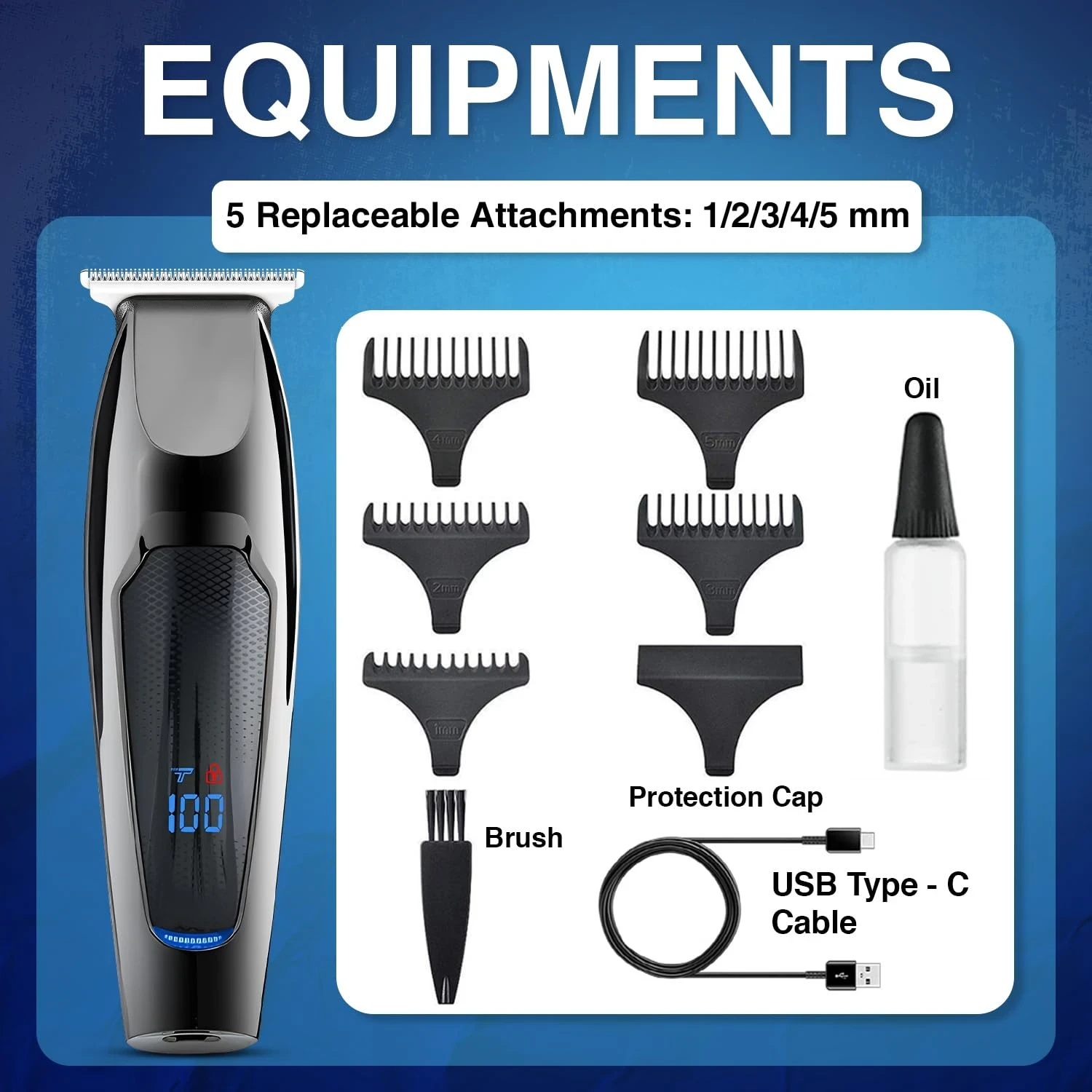 VGR-V070 Professional Hair Trimmer for Men - 1210 - Tokarri
