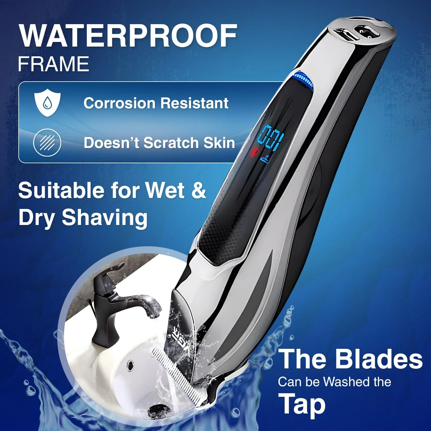 VGR-V070 Professional Hair Trimmer for Men - 1211 - Tokarri