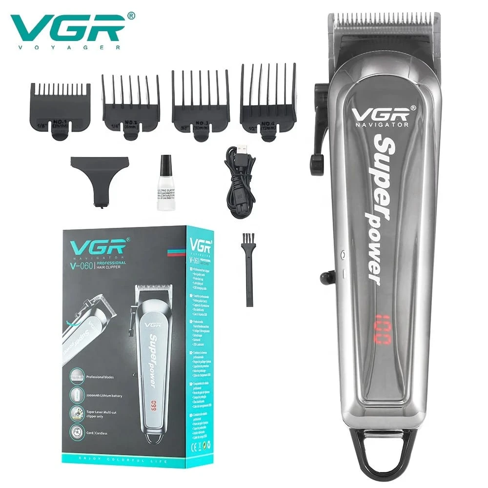 VGR -V-060 Professional Rechargeable Hair Trimmer for Men - Tokarri