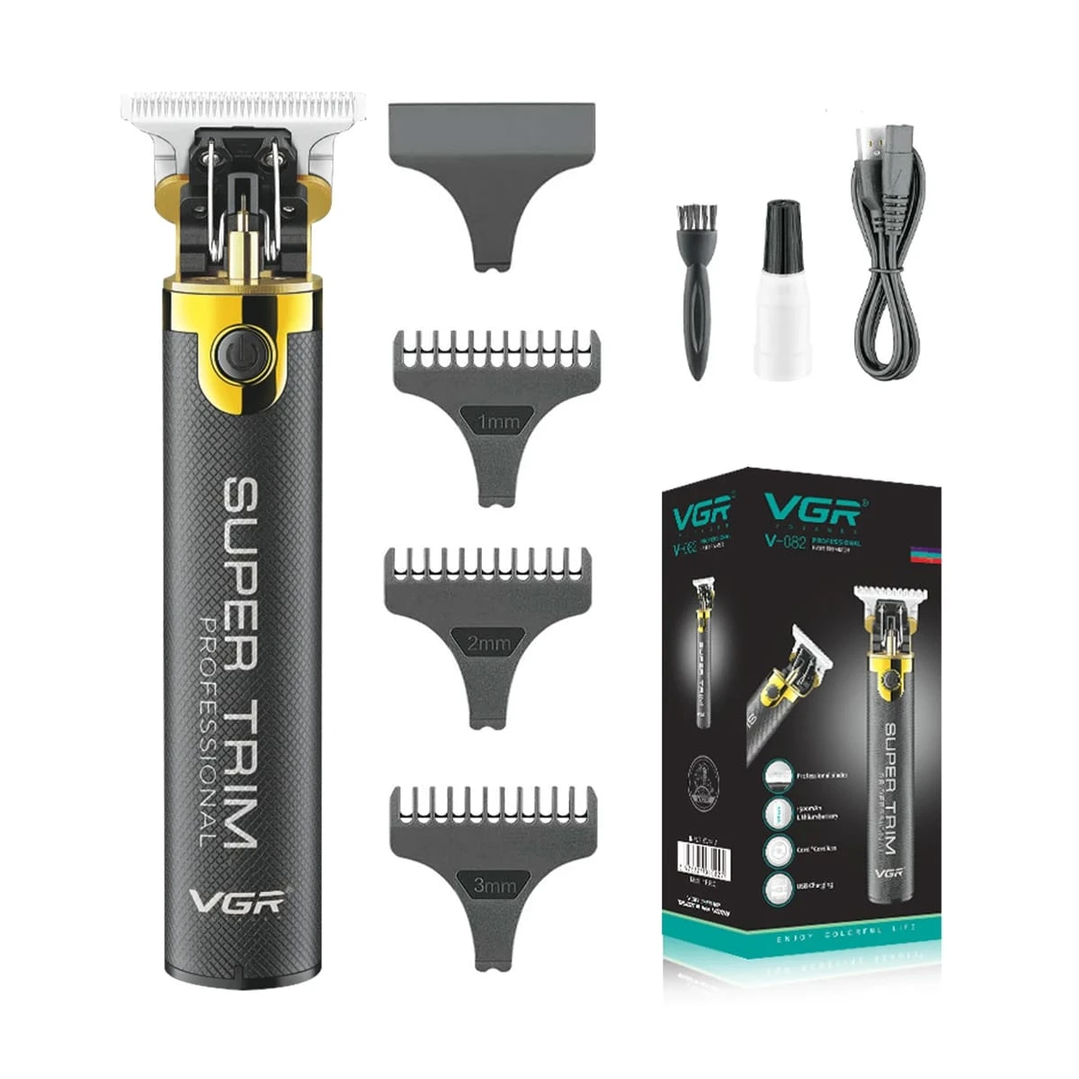 VGR- V-082 T-Blade Beard Trimmer for Men - Tokarri