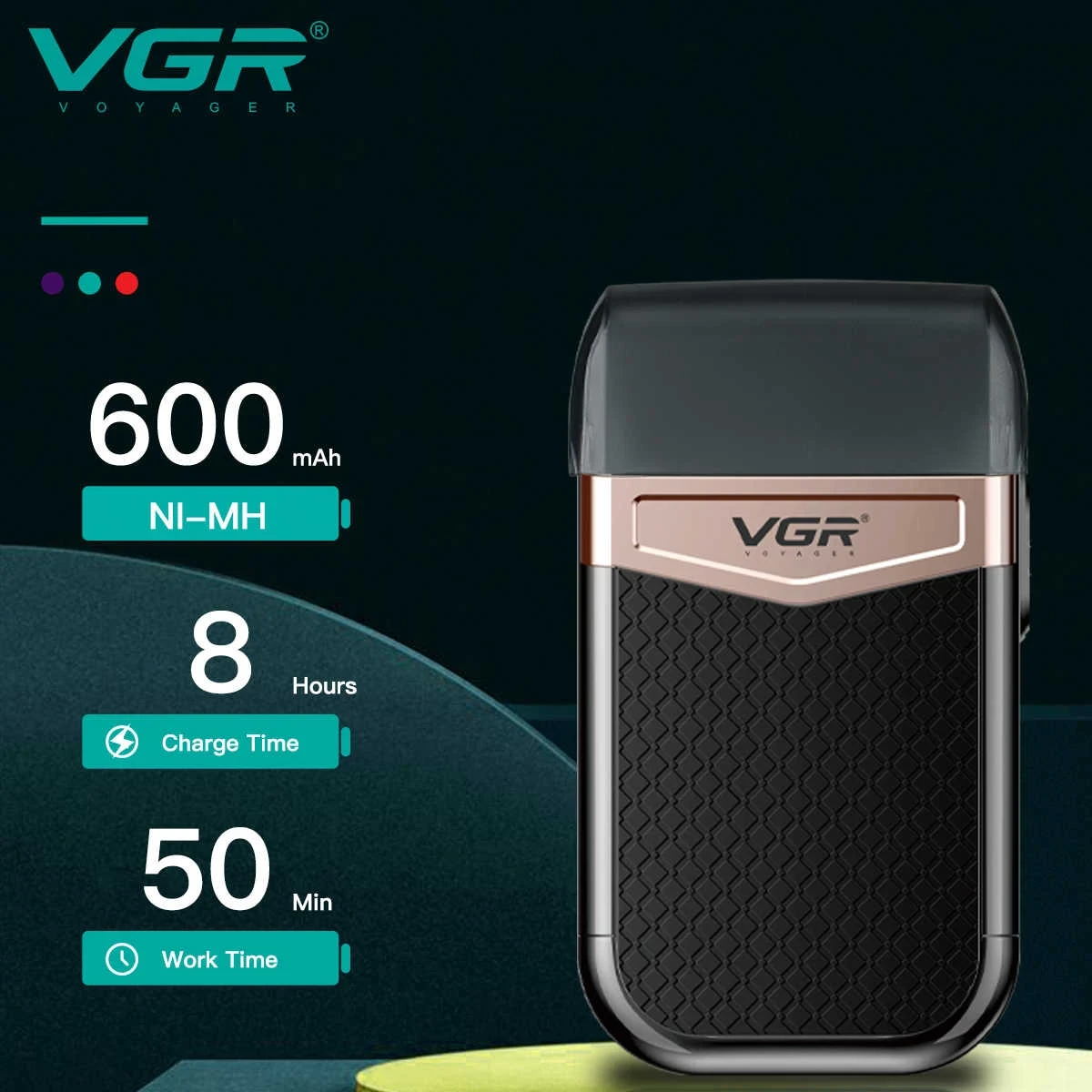 VGR V-331 Beard Shaver For Men - 1299 - Tokarri