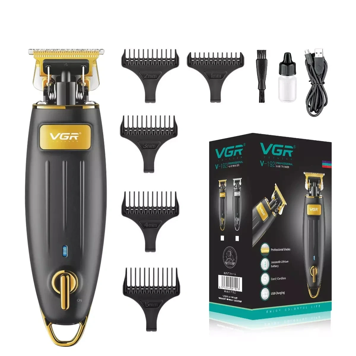 VGR V-192 Hair Trimmer For Men - 1323 - Tokarri