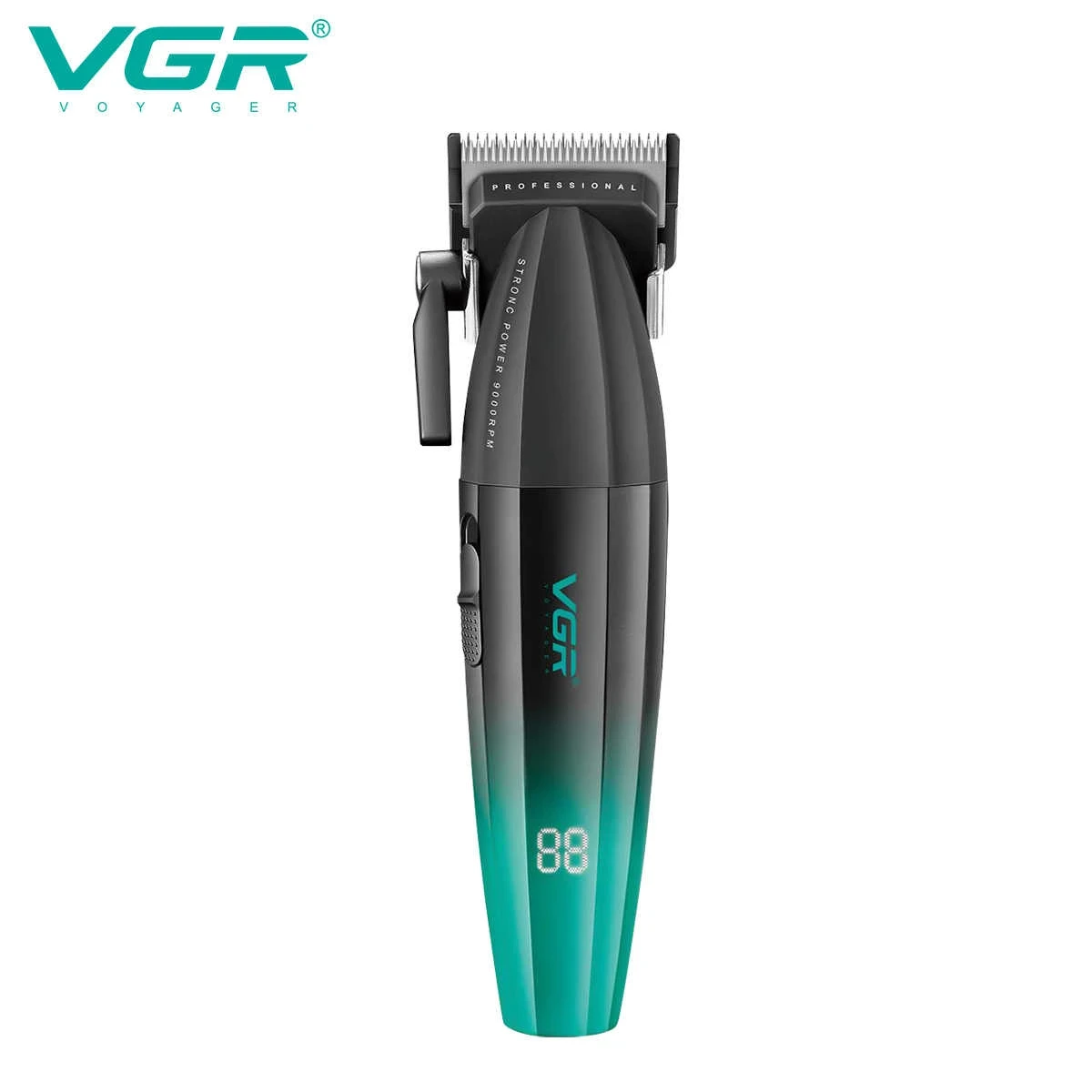 VGR V-003 Professional Hair Clipper For Men, (Black/gold) - 1345 - Tokarri