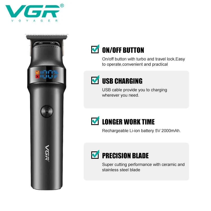 VGR V-987 Professional Hair Trimmer - 1351 - Tokarri