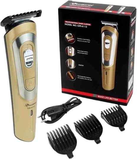 GEEMY GM 6112 Pro Professional Rechargeable Trimmer - 1355 - Tokarri