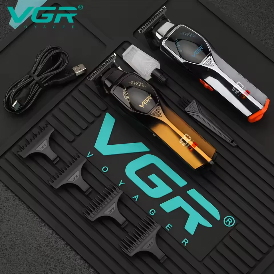 VGR-V-187 Usb Charging Barber Professional Cordless Electric Hair Trimmer - 1358 - Tokarri