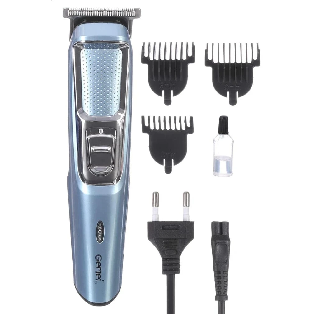 Gemei GM-6077 Rechargeable Hair and Beard Trimmer - Tokarri