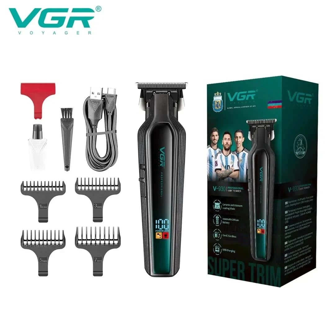 VGR V-930 Professional Cord/Cordless Hair Trimmer - Tokarri