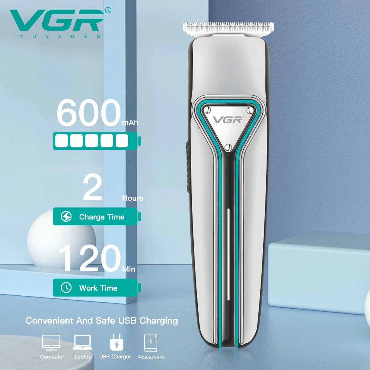 VGR V-008 Professional Trimmer - 1390 - Tokarri