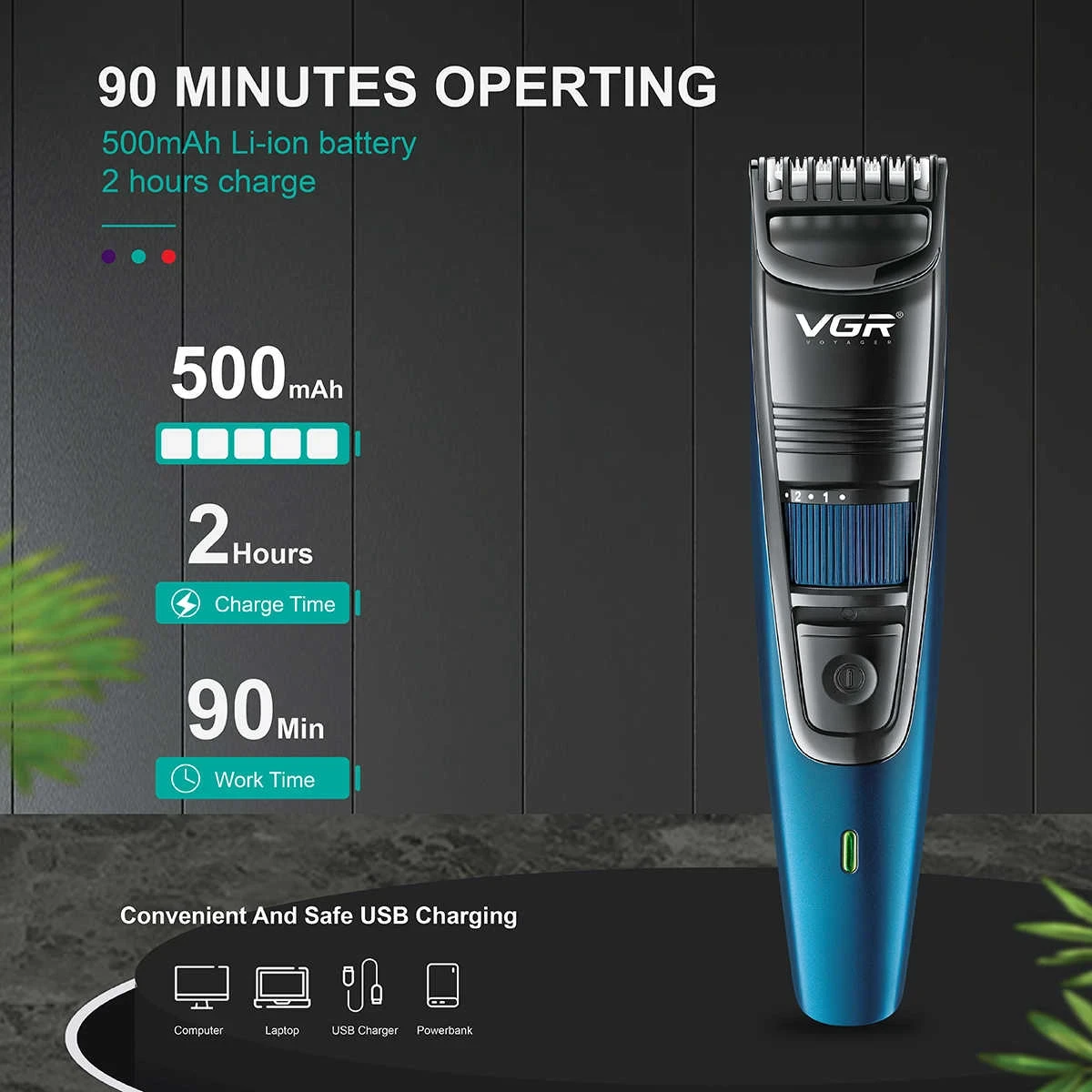 VGR V-052 Hair Trimmer - 1404 - Tokarri