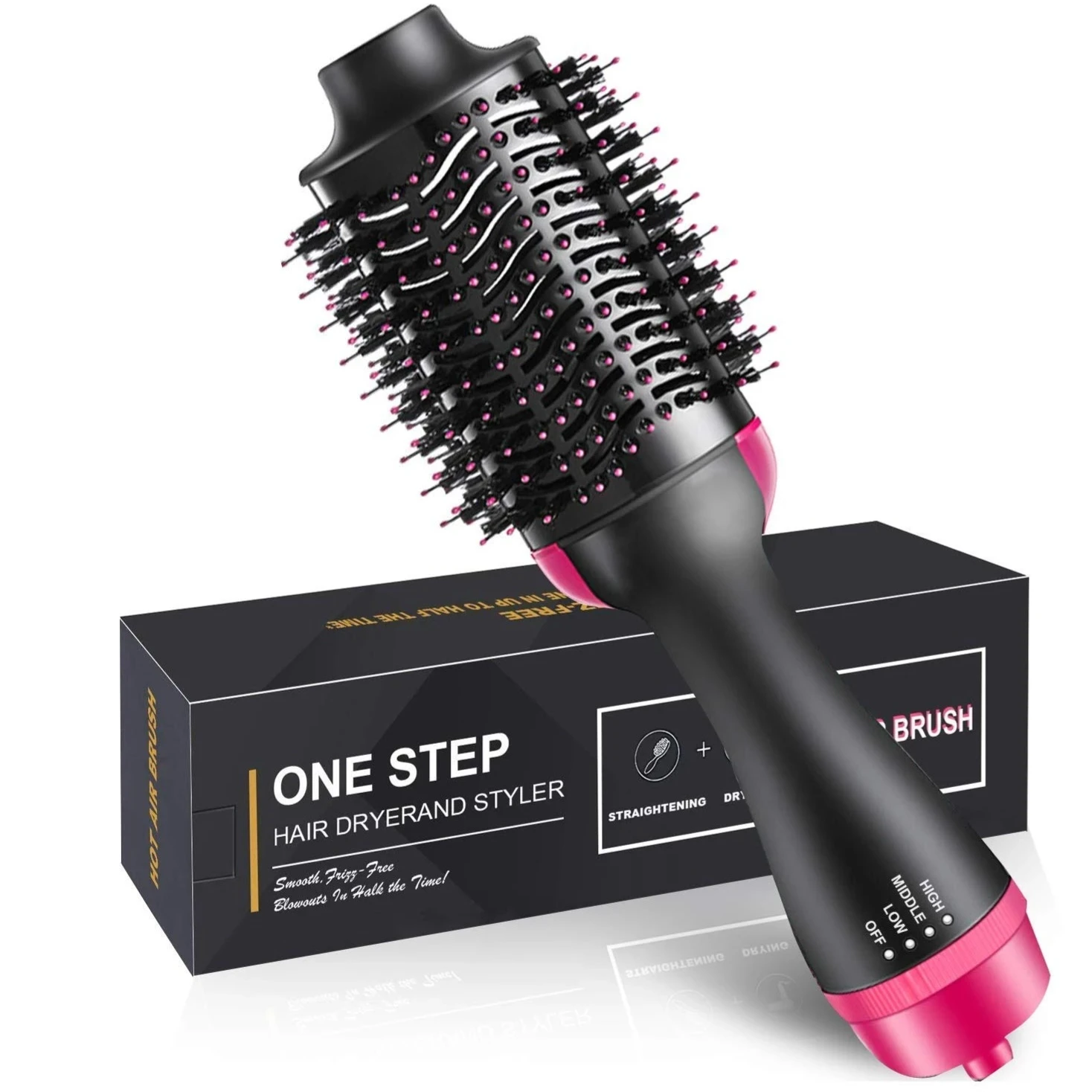 One Step hair Brush And Dryer Hair Volumizer Styler Comb - Tokarri