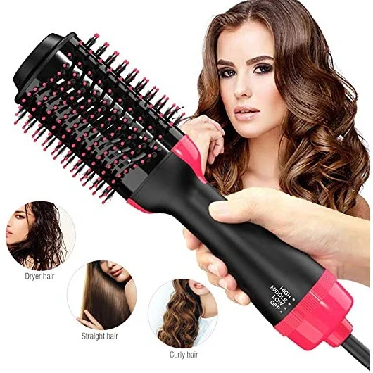 One Step hair Brush And Dryer Hair Volumizer Styler Comb - 1652 - Tokarri