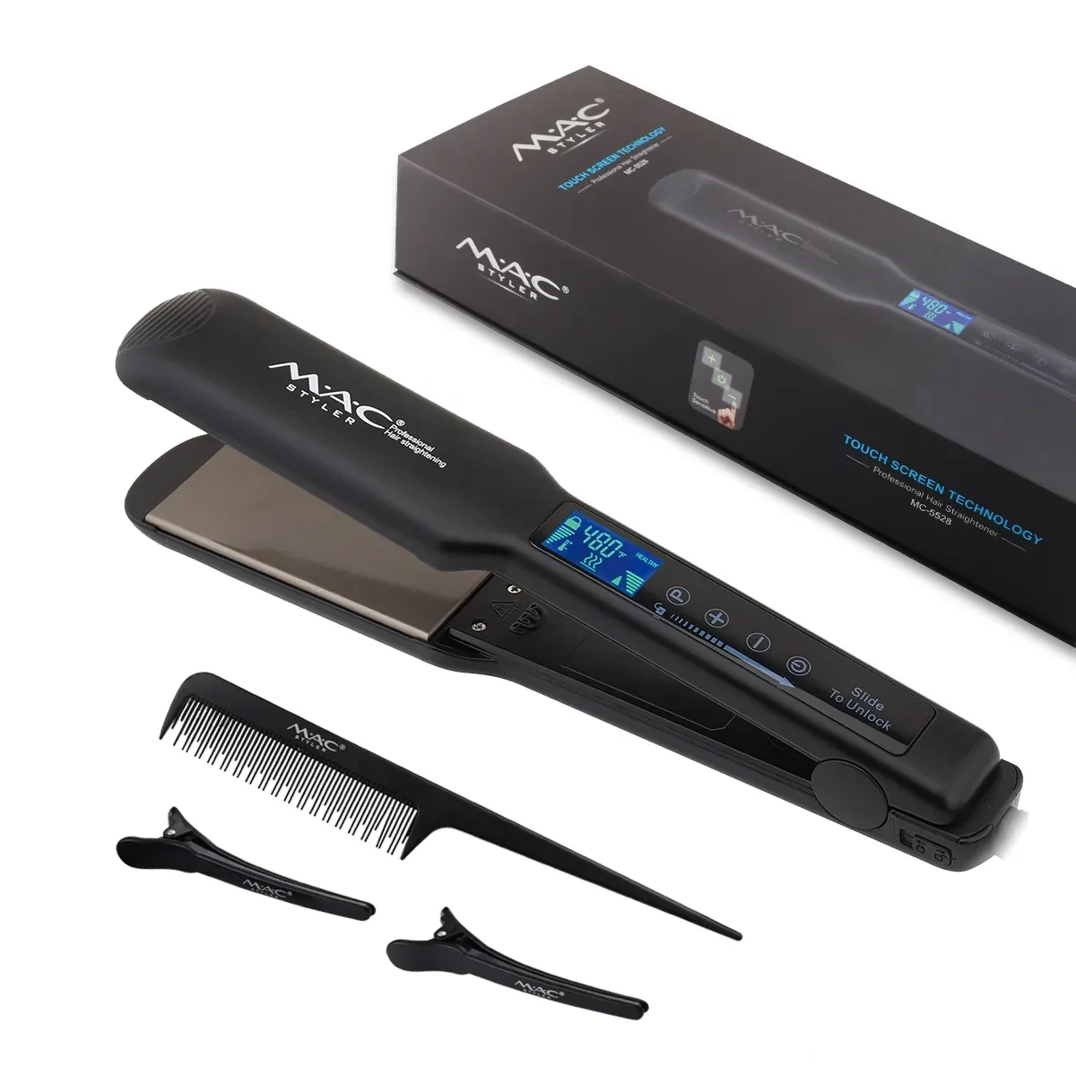 Mac Styler Premium Hair Straightener Mc-5528 - 1692 - Tokarri